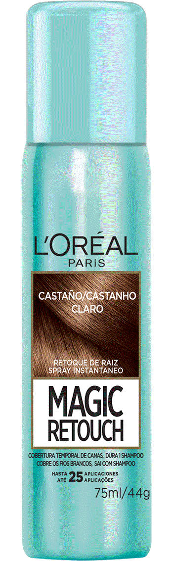 Temporary Hair Color Castano Claro Magic Retouch Packshot
